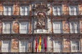 Casa de la Panaderia on Plaza Mayor in Madrid, Spain Royalty Free Stock Photo