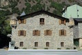 Casa de la Vall facade in Andorra la Vella, Principality of Andorra.