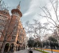 The Casa de les Punxes or Casa Terradas, designed by the Modernista architect Josep Puig i Cadafalch, Barcelona