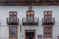 Casa de los Balcones in the old town at La Orotava, Tenerife, Canary islands, Spain