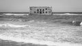 Casa del Mar, old British fort in western Africa, Tarfaya, Morocco