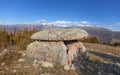 Casa Encantada Dolmen in Senterada, Catalonia Royalty Free Stock Photo