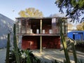 Casa estudio Rivera e Khalo. Mexico City. Royalty Free Stock Photo