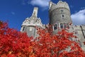 Casa Loma is a Gothic Revival style mansion on top of a prominent hill near downtown Toronto Royalty Free Stock Photo