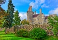 Casa Loma in Toronto in autumn