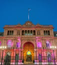 Casa Rosada building in Buenos Aires, Argentina.