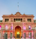 Casa Rosada building in Buenos Aires, Argentina.