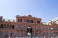 Casa Rosada (Pink House) Royalty Free Stock Photo