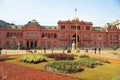 Casa Rosada (pink house) Buenos Aires Argentina.La Casa Rosada Royalty Free Stock Photo