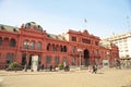 Casa Rosada (pink house) Buenos Aires Argentina.La Casa Rosada Royalty Free Stock Photo