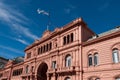 Casa Rosada, presidential palace from Argentina Royalty Free Stock Photo