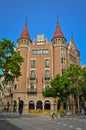 The Casa Terrades ("Casa de les Punxes") in Barcelona.