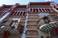 Casa Vicens House Detail in Barcelona Spain