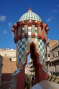 Casa Vicens House Dome in Barcelona Spain
