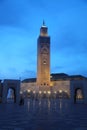 Casablanca landmark - Hassan II Mosque Royalty Free Stock Photo