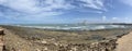 Casablanca, Morocco, Africa, Hassan II mosque, mosque, city, minaret, skyline, panoramic, view, daily life Royalty Free Stock Photo