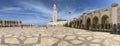 Casablanca, Morocco, Africa, Hassan II mosque, mosque, city, minaret, skyline, panoramic, view, daily life Royalty Free Stock Photo