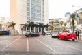 Casablanca, Morocco - 10 November 2021 , Casablanca cityscape, view of a main street in the city Royalty Free Stock Photo