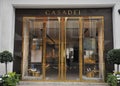 Casadei luxury store selling Made in Italy shoes footwear in London England United Kingdom