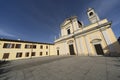 Historic church of Casaletto Lodigiano, Italy Royalty Free Stock Photo