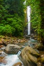 Casaroro waterfall, Philippines. Valencia, island Negros.