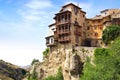 Casas colgadas. Cuenca, Spain Royalty Free Stock Photo