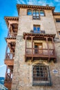 Casas colgadas hanging houses in Cuenca in Castille La Mancha,