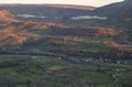 Casas del Castanar smd Cabrero view from Mirador de la Memoria viewpoint