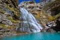 Cascada Cola de Caballo at Ordesa Valley Pyrenees Spain