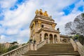 Cascada del Parc de la Ciutadella in Barcelona, Spain