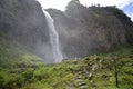 Cascada Manto de la Novia, waterfall in Banos de Agua Santa, Banos