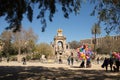 Cascada at Parc de la Ciutadella. Triumphal Arch with Waterfall