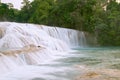 Cascadas de Agua Azul waterfall Royalty Free Stock Photo