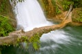 Cascadas de Agua Azul waterfall Royalty Free Stock Photo
