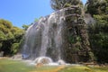 The Cascade Du Casteu waterfall in Castel Hill in Nice Royalty Free Stock Photo