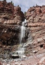 Cascade Falls in Ouray, Colorado Royalty Free Stock Photo