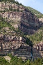 Cascade Falls in Ouray, Colorado Royalty Free Stock Photo