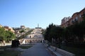 The Cascade - a giant stairway made of limestone. Yerevan, Armenia