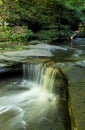 Cascade into Giants Bathtub. Royalty Free Stock Photo