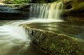 Cascade into Giants Bathtub. Royalty Free Stock Photo