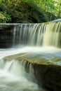 Cascade into Giants Bathtub. Royalty Free Stock Photo