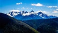 The Cascade Mountain range in BC Canada