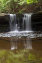 Cascade Refection at Bozenkill Preserve Royalty Free Stock Photo