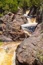 Cascade River in June, Cascade State Park, Minnesota Royalty Free Stock Photo