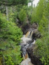 Cascade River Waterfall 2 Royalty Free Stock Photo