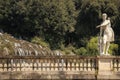 Gardens. Royal Palace of Caserta. Naples. Italy Royalty Free Stock Photo