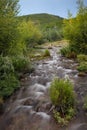 Cascade Springs National Park water stream Royalty Free Stock Photo