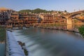 Cascade on the Tuo Jiang river in Feng Huang