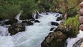 Cascade waterfall on Krupa na Vrbasu