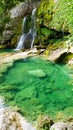 Cascade, waterfall slap virje in slovenia